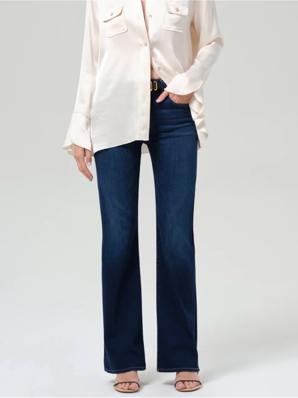 Citizen for Humanity Lilah  Dark Blue Jeans - Classic Fit
